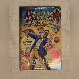 Amazing Fantastic Incredible - Graphic Novel Autobiography Of Marvels Stan Lee